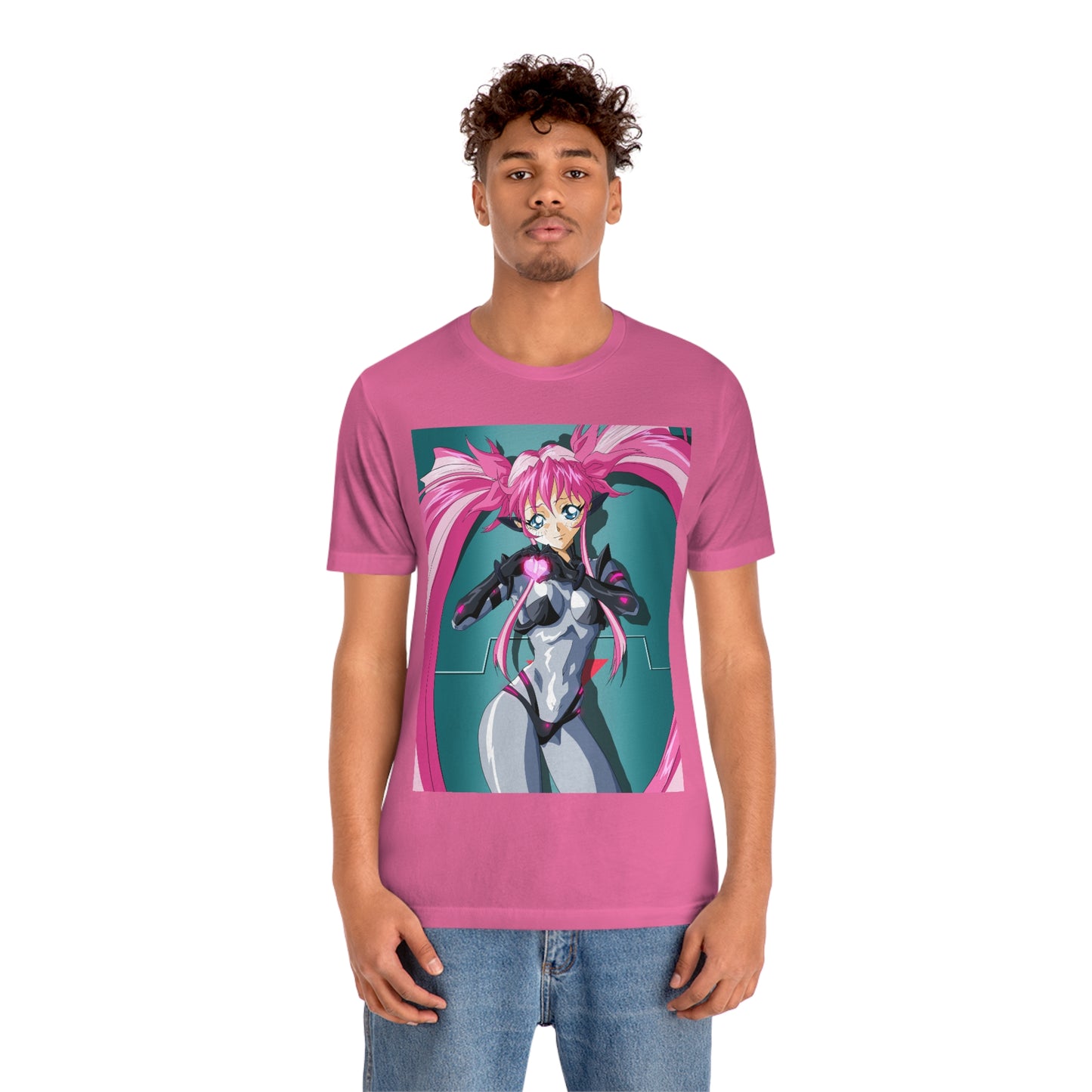 Yuimei hearts you just a little Unisex Jersey Short Sleeve Tee