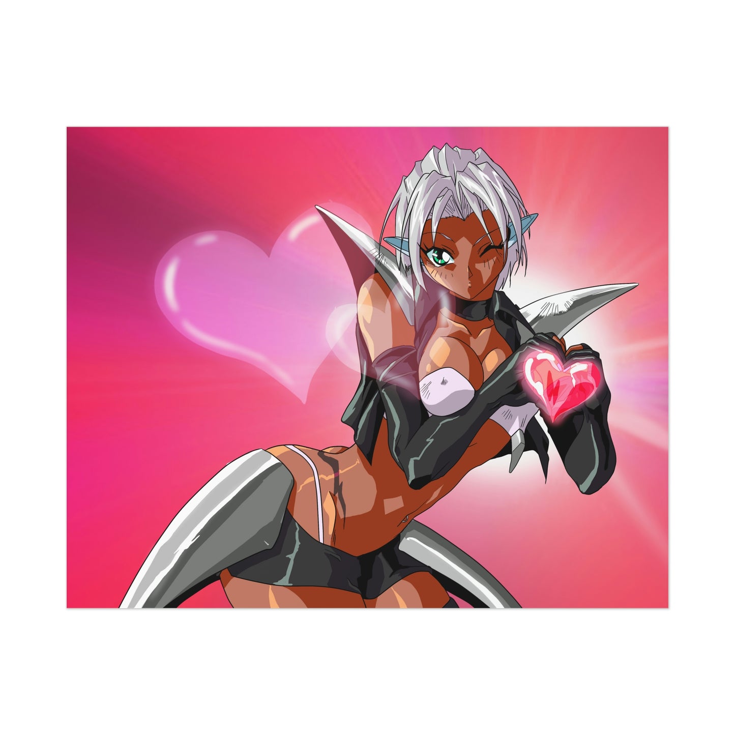 Valentine's Day Misha hearts you Poster