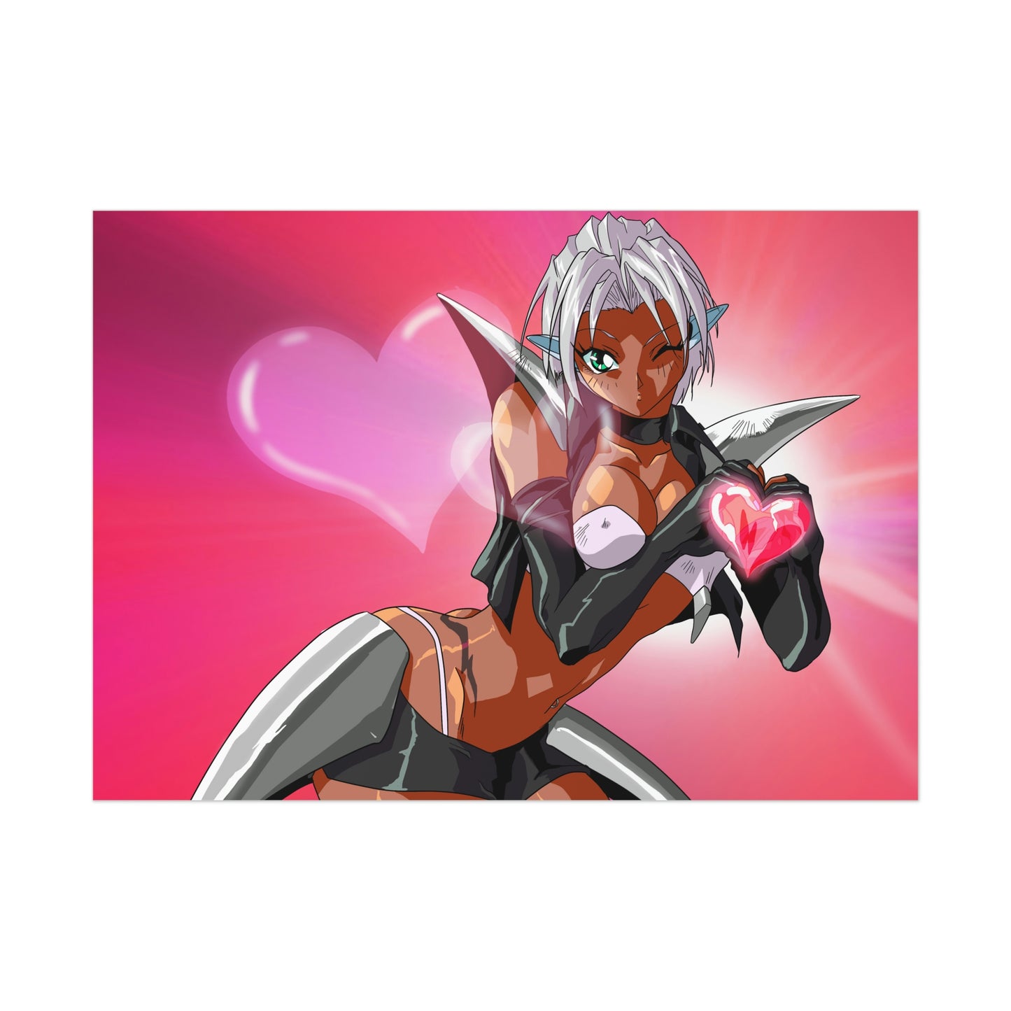 Valentine's Day Misha hearts you Poster