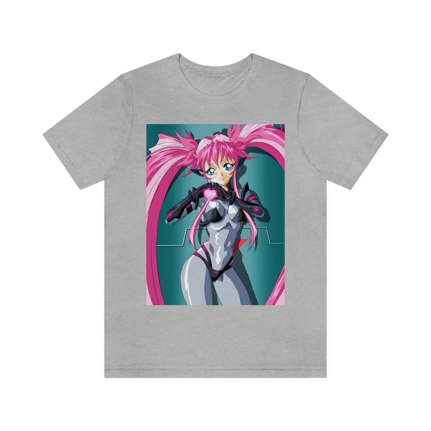 Yuimei hearts you just a little Unisex Jersey Short Sleeve Tee