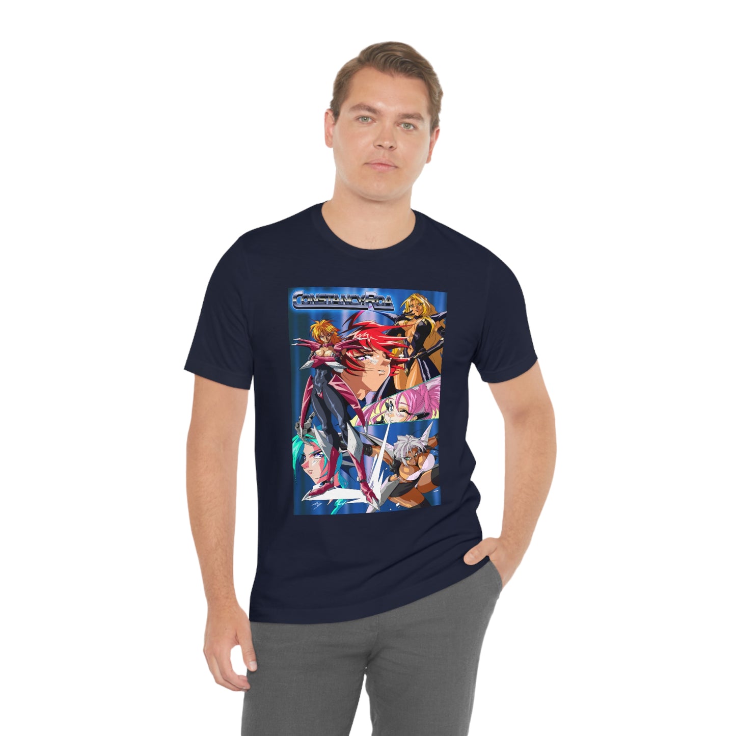 Constancy Roa poster art Unisex Jersey Short Sleeve Tee