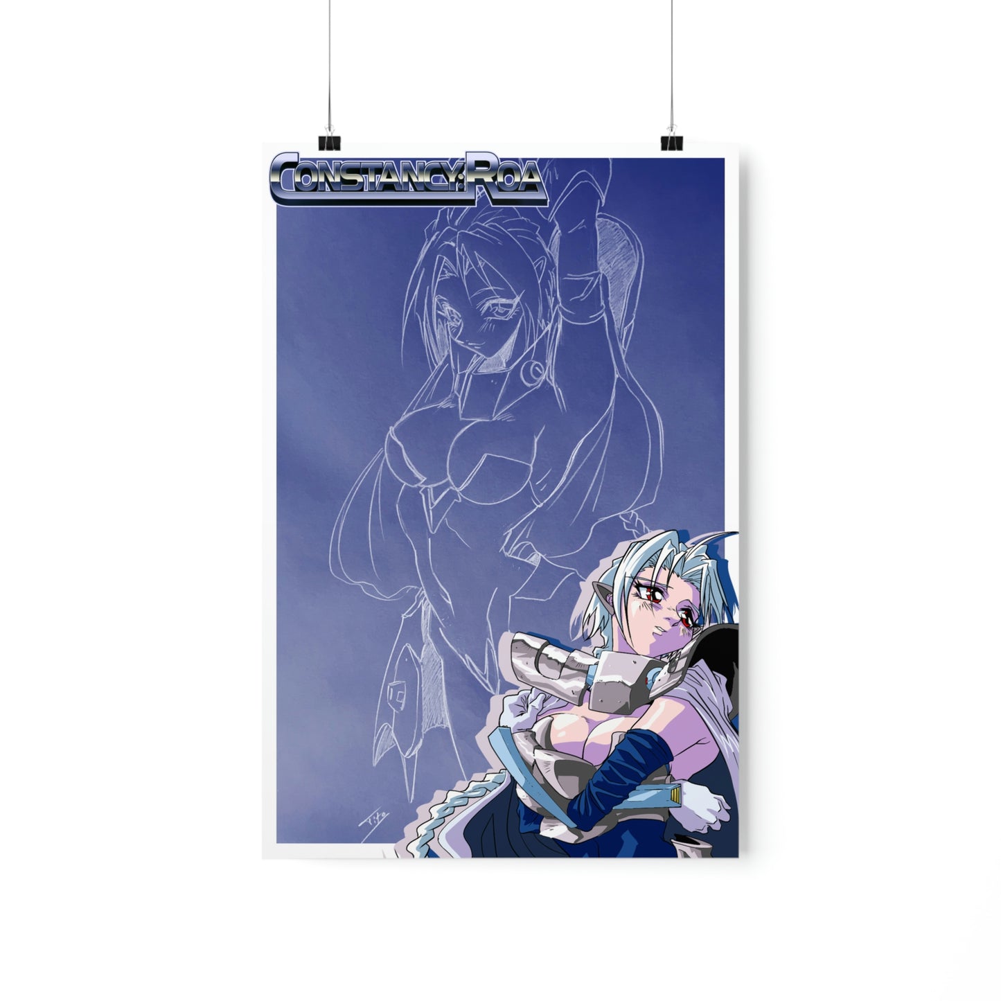 Adama artwork Premium Matte Vertical Poster