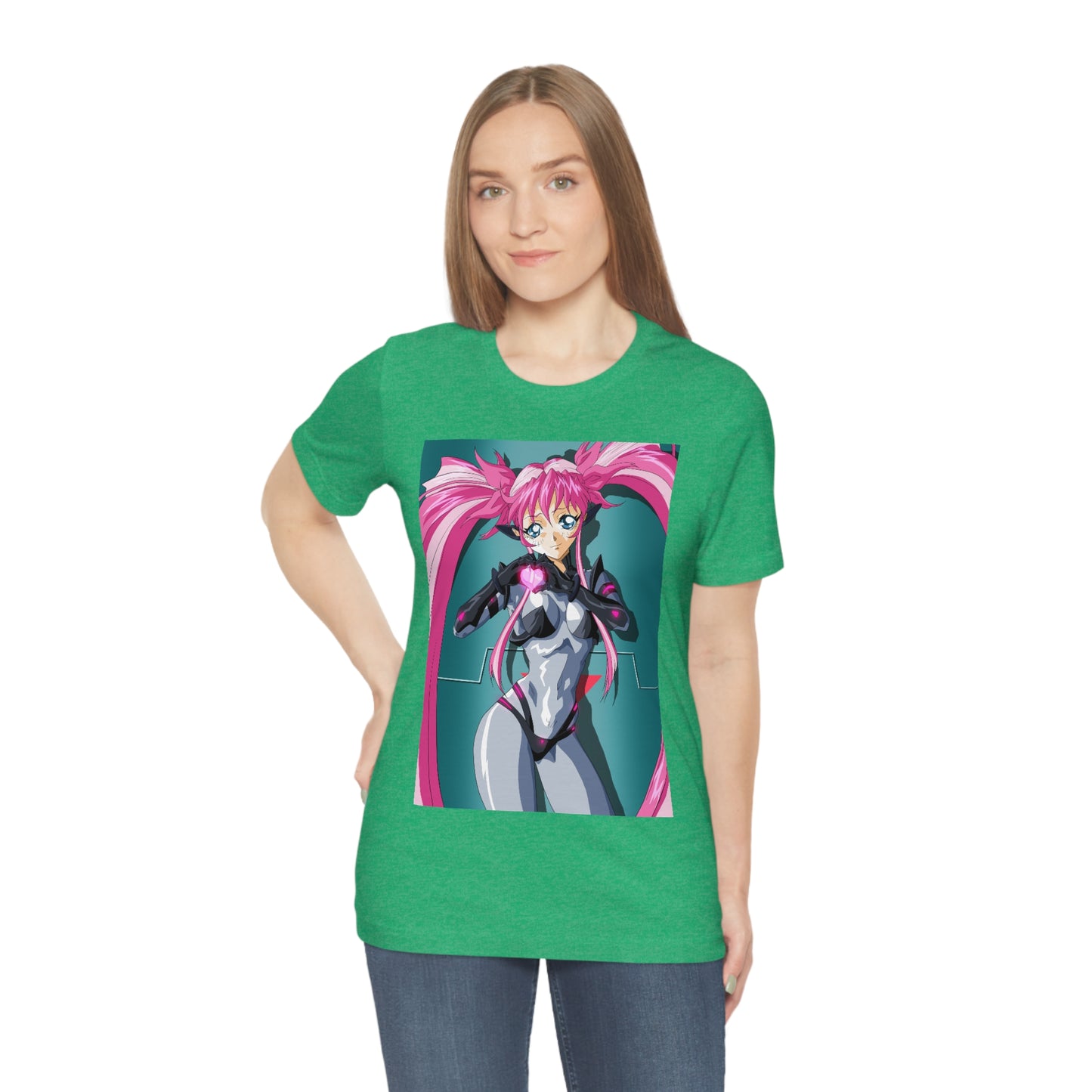 Yuimei hearts you just a little Unisex Jersey Short Sleeve Tee