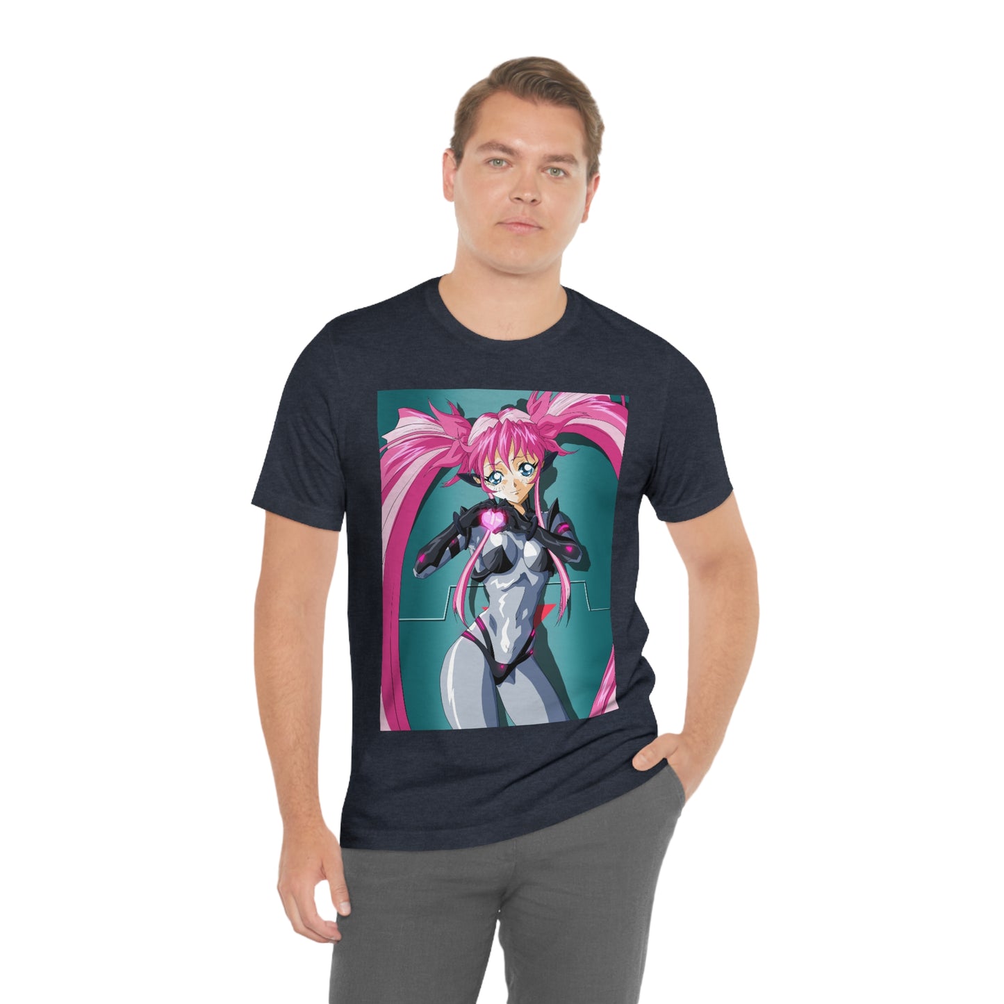 Yuimei hearts you just a little Unisex Jersey Short Sleeve Tee