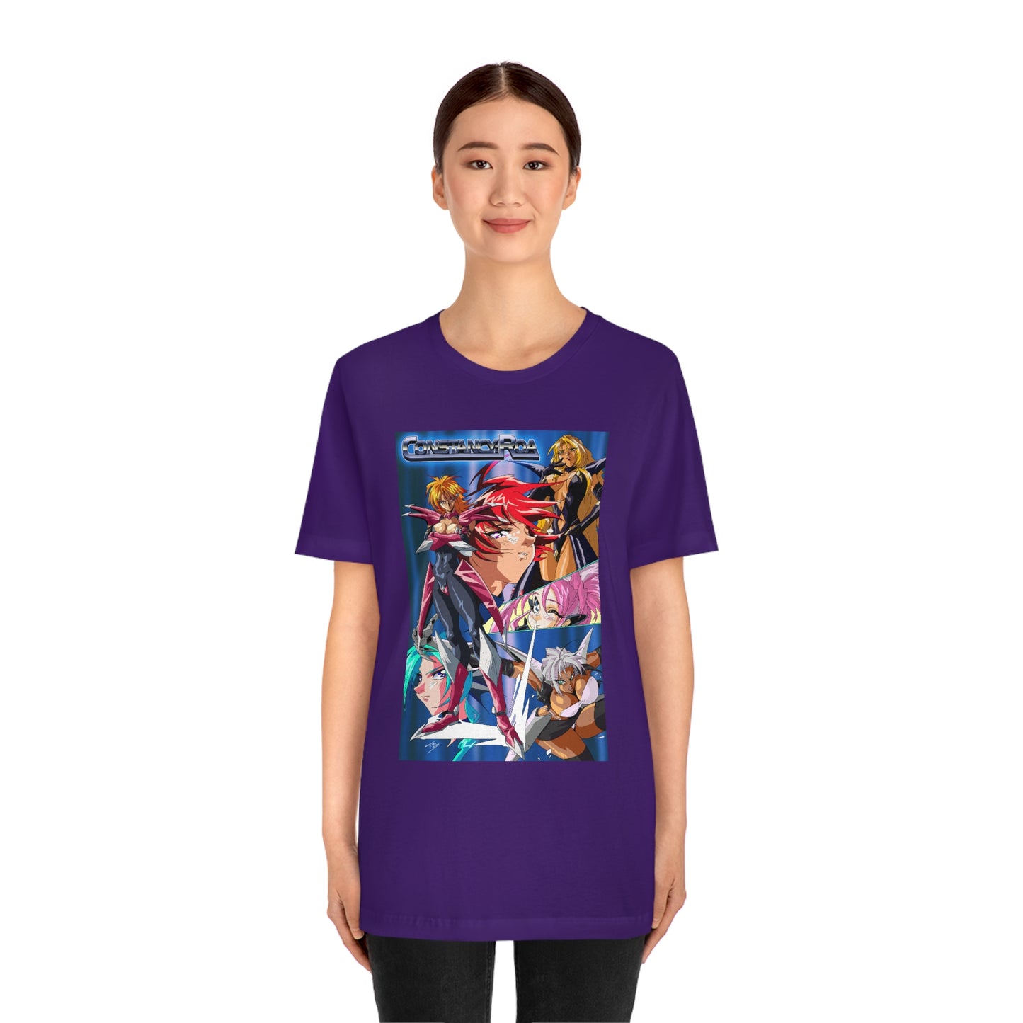 Constancy Roa poster art Unisex Jersey Short Sleeve Tee