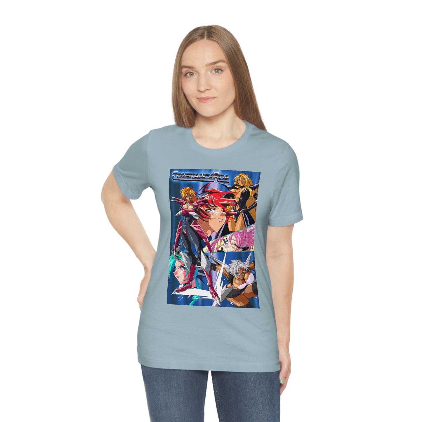Constancy Roa poster art Unisex Jersey Short Sleeve Tee