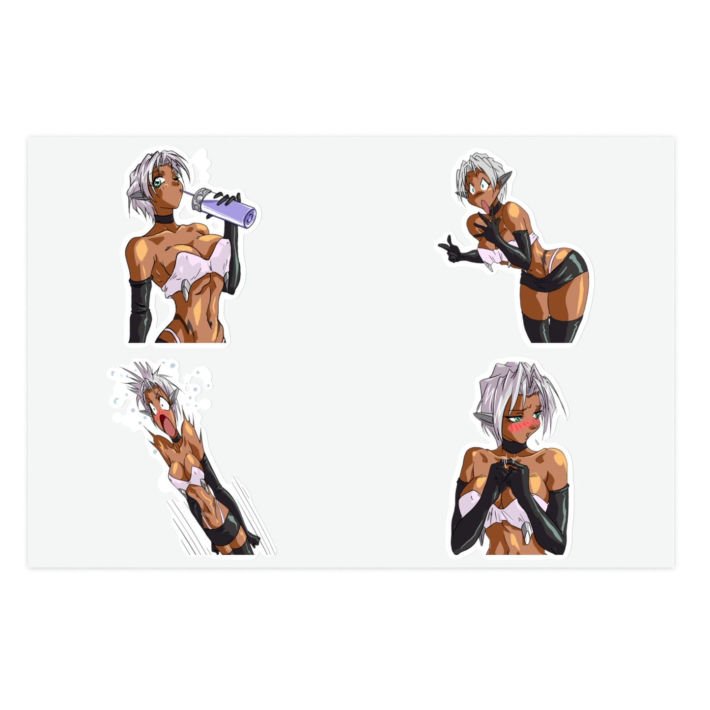 Misha cute and sexy Sticker Sheets