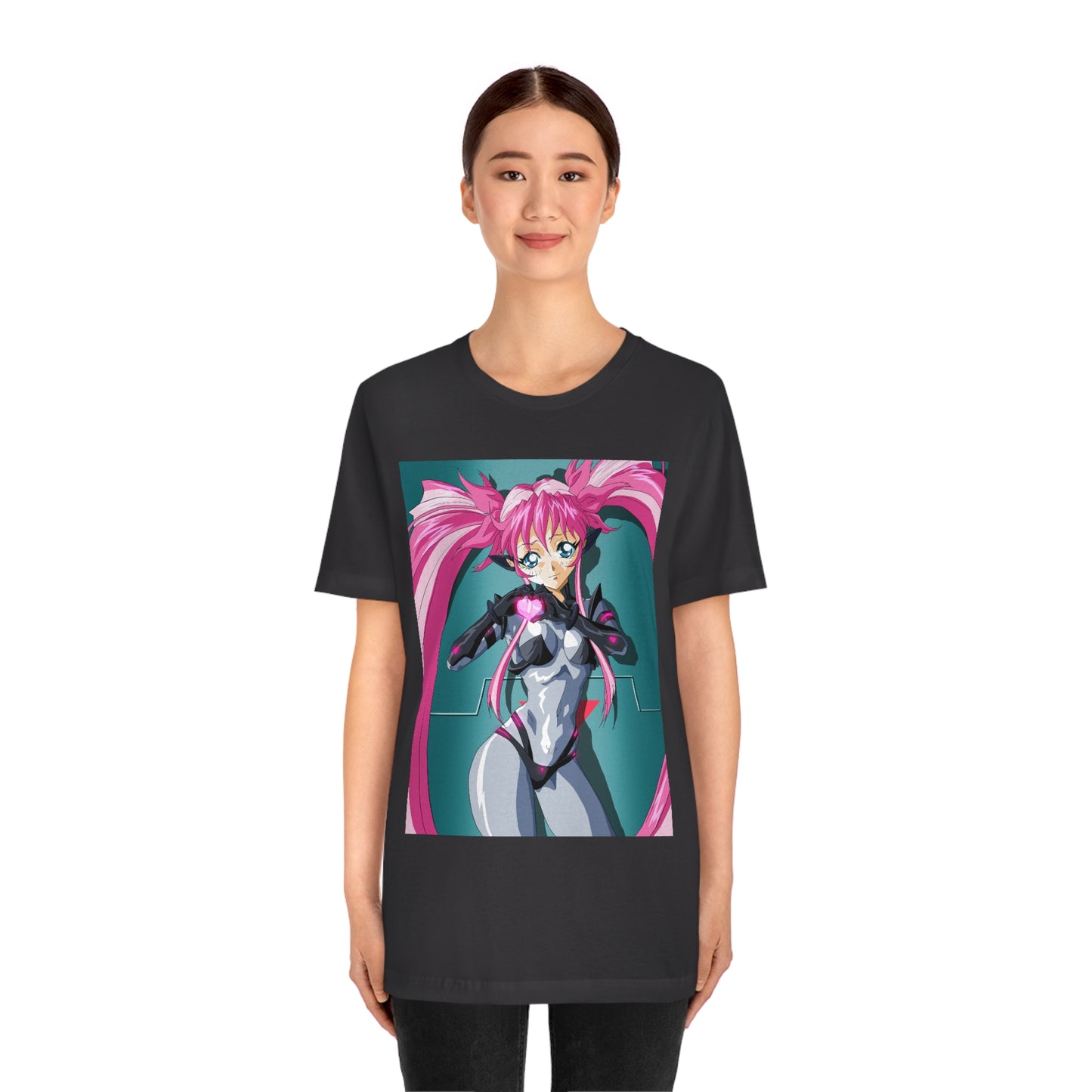 Yuimei hearts you just a little Unisex Jersey Short Sleeve Tee
