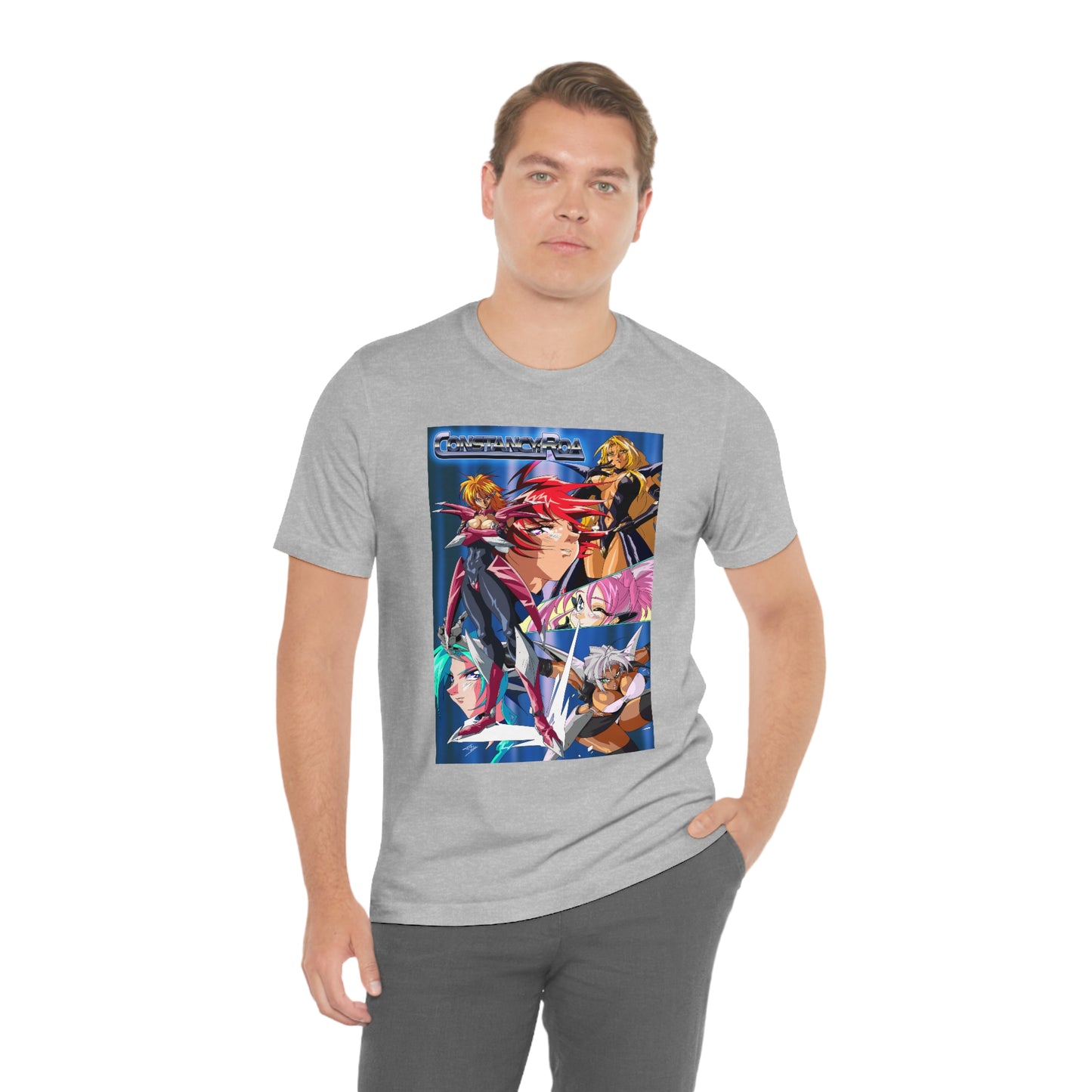 Constancy Roa poster art Unisex Jersey Short Sleeve Tee