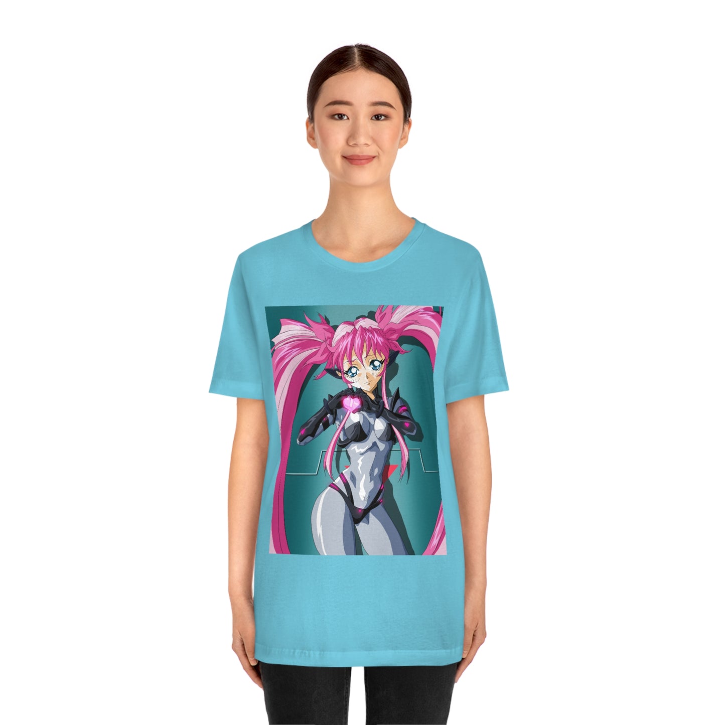 Yuimei hearts you just a little Unisex Jersey Short Sleeve Tee