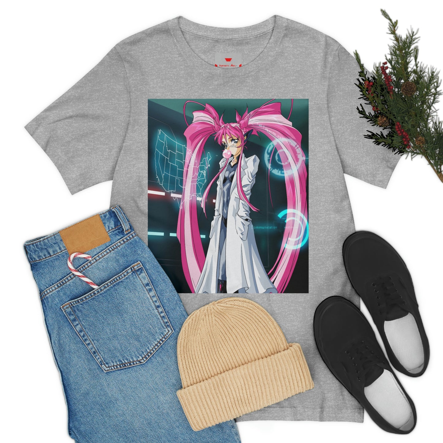 Yuimei definitely not plotting world domination Unisex Jersey Short Sleeve Tee