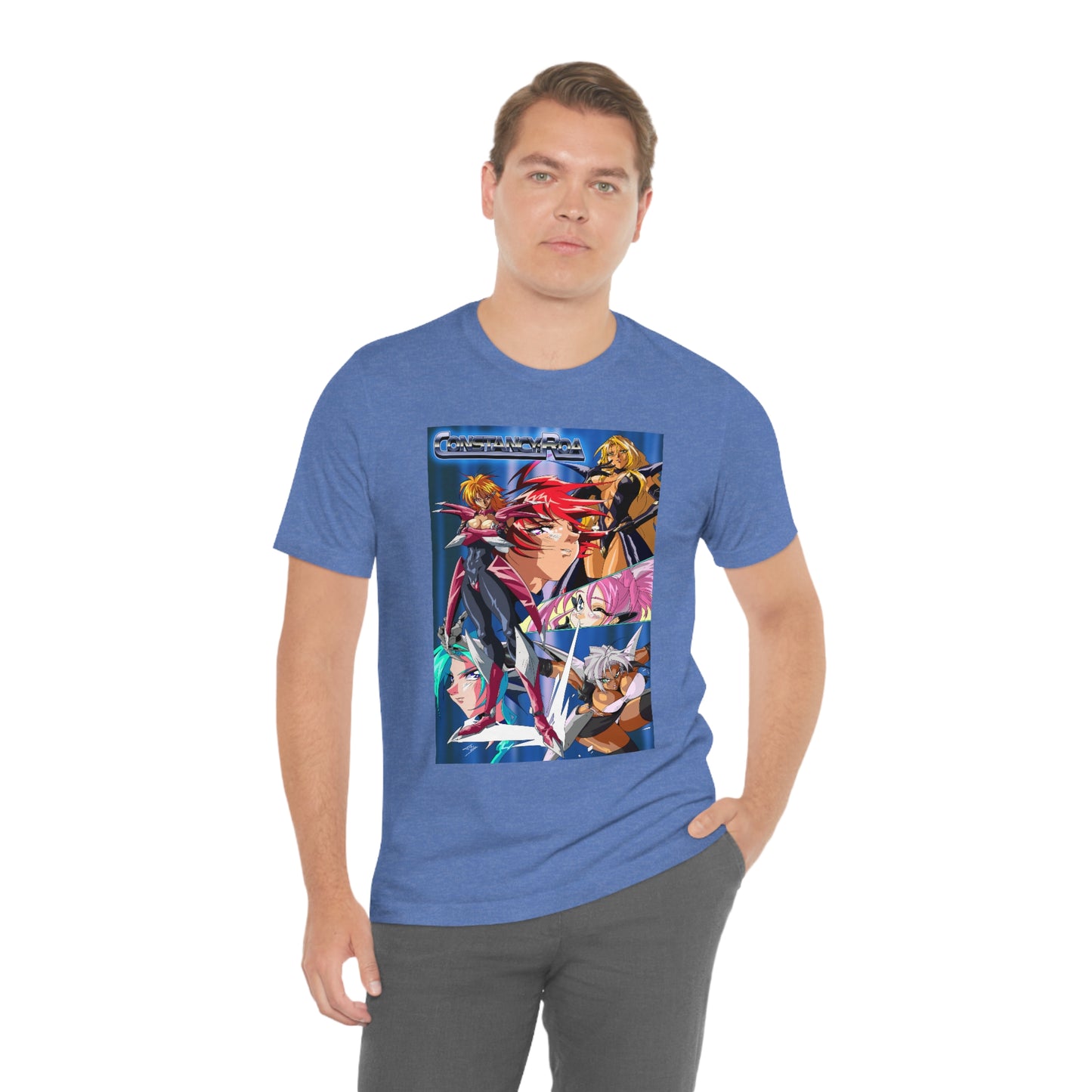 Constancy Roa poster art Unisex Jersey Short Sleeve Tee