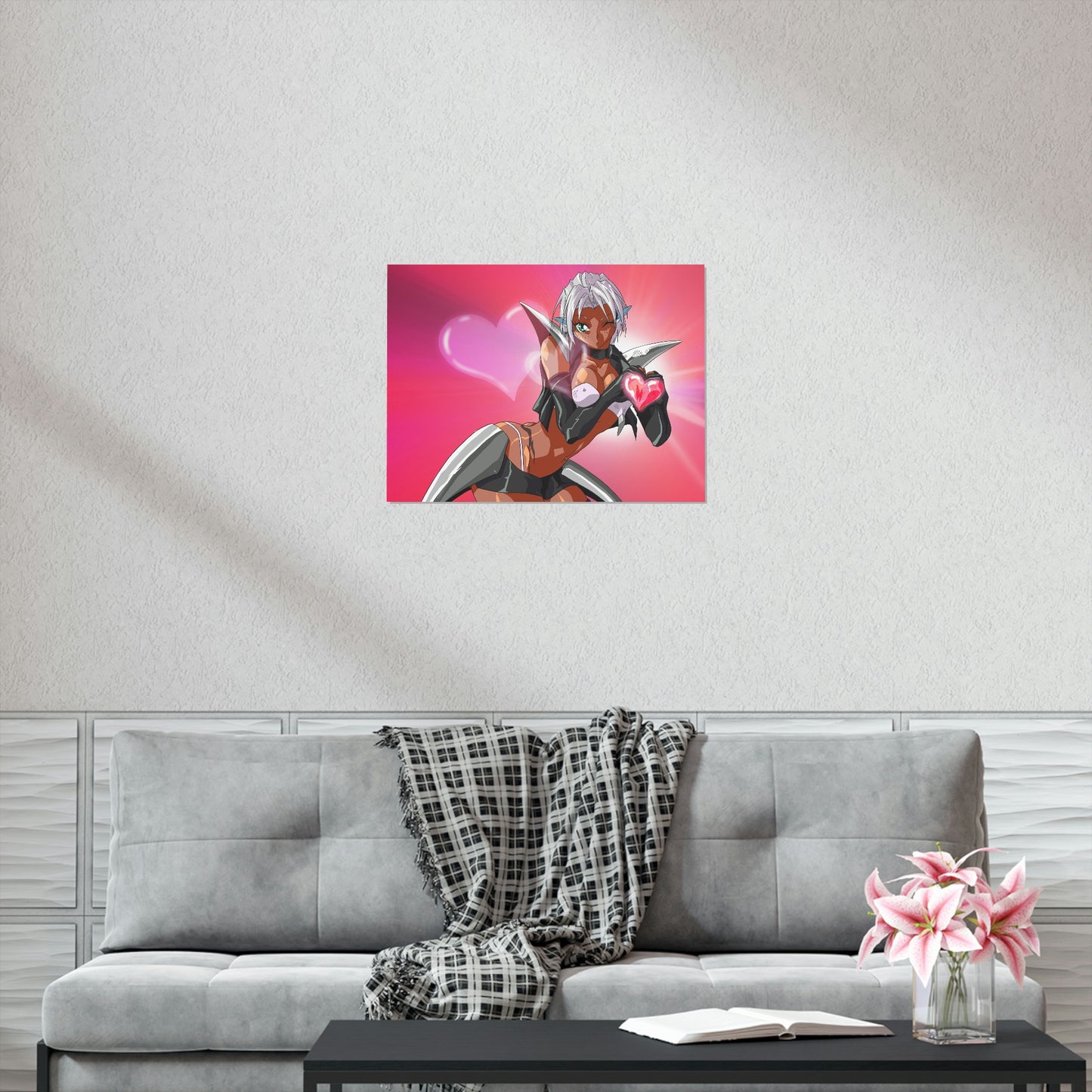 Valentine's Day Misha hearts you Poster