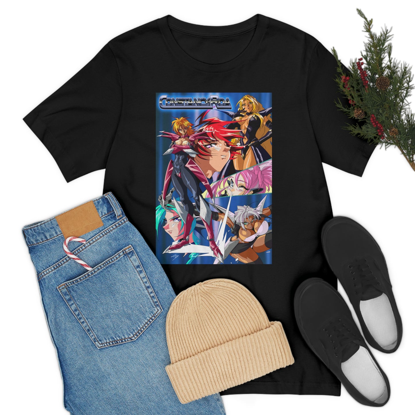 Constancy Roa poster art Unisex Jersey Short Sleeve Tee