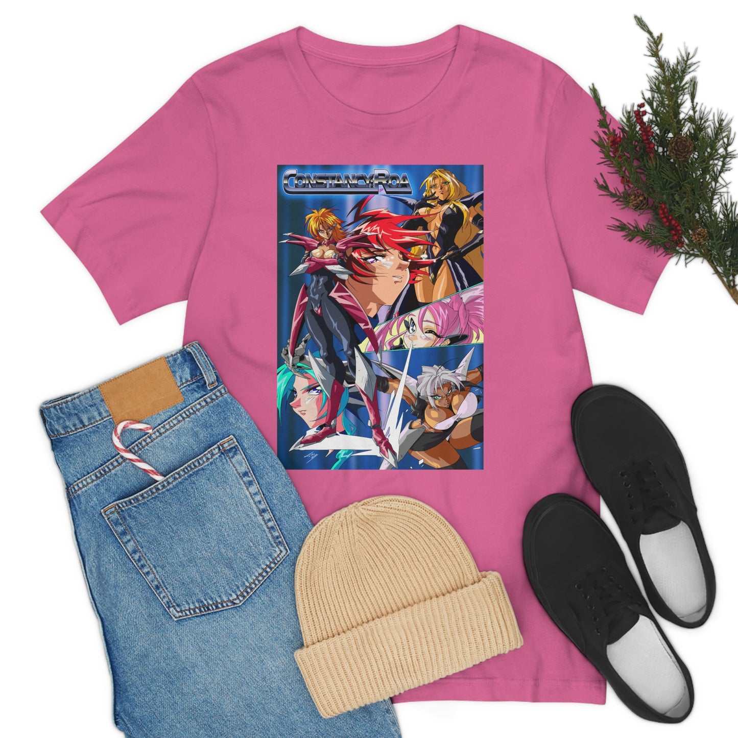 Constancy Roa poster art Unisex Jersey Short Sleeve Tee
