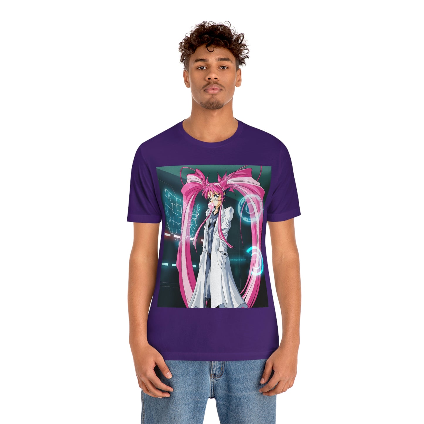 Yuimei definitely not plotting world domination Unisex Jersey Short Sleeve Tee