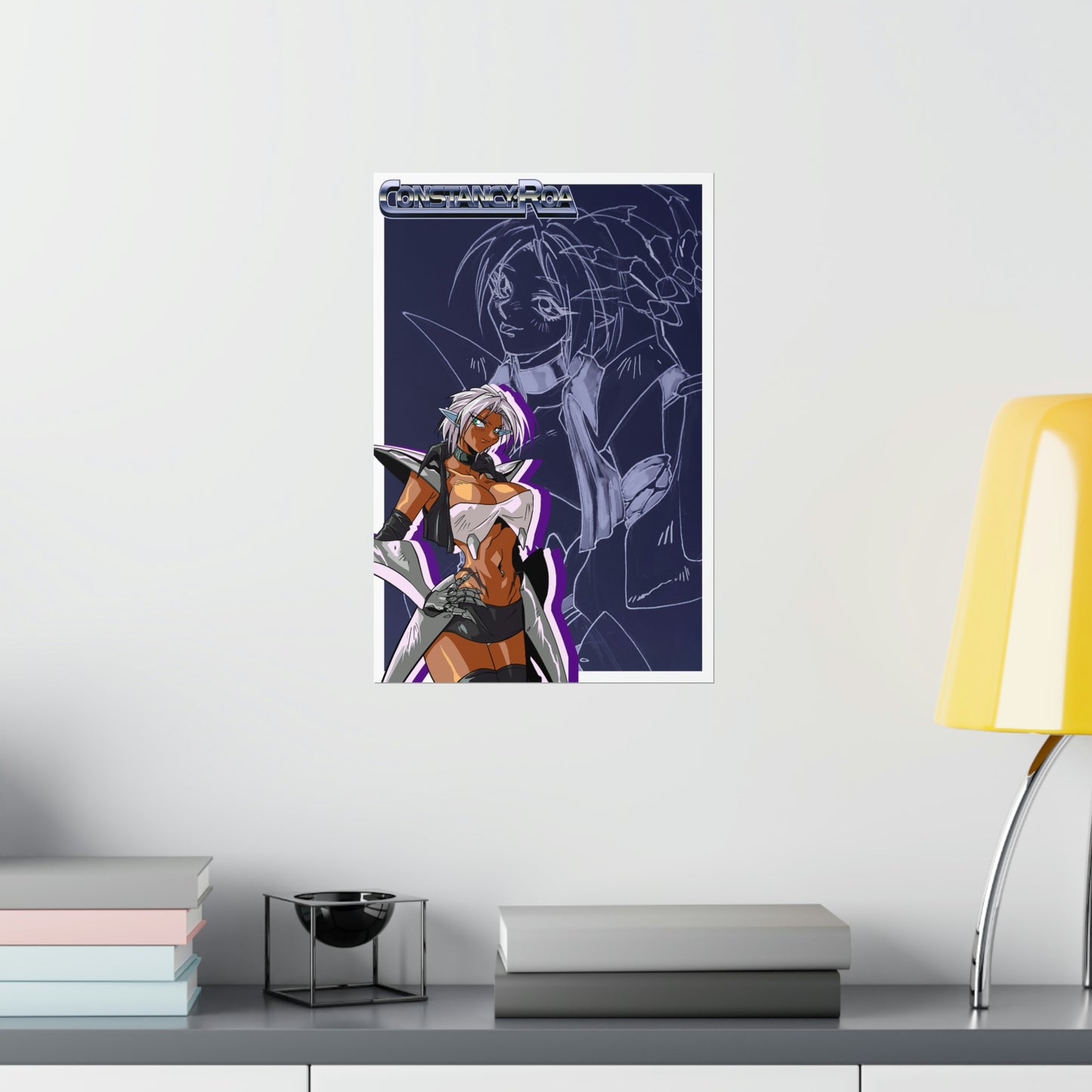 Misha artwork Premium Matte Vertical Posters