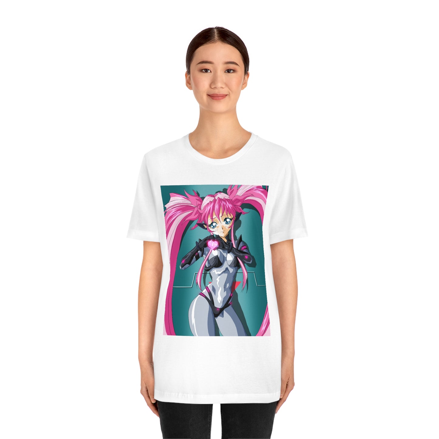Yuimei hearts you just a little Unisex Jersey Short Sleeve Tee