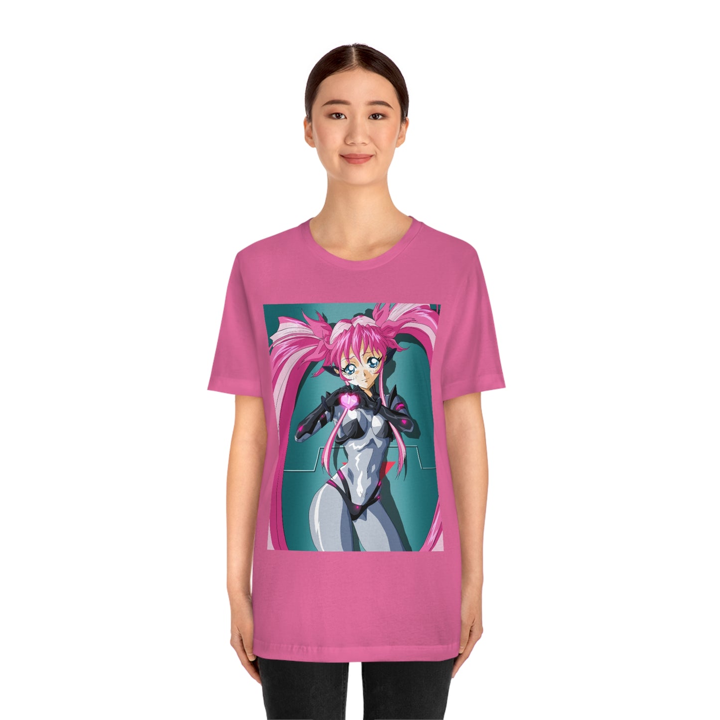 Yuimei hearts you just a little Unisex Jersey Short Sleeve Tee