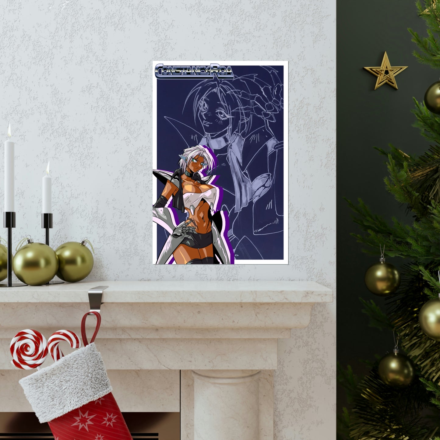 Misha artwork Premium Matte Vertical Posters
