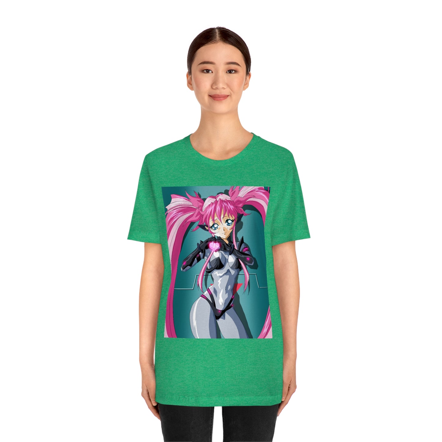 Yuimei hearts you just a little Unisex Jersey Short Sleeve Tee