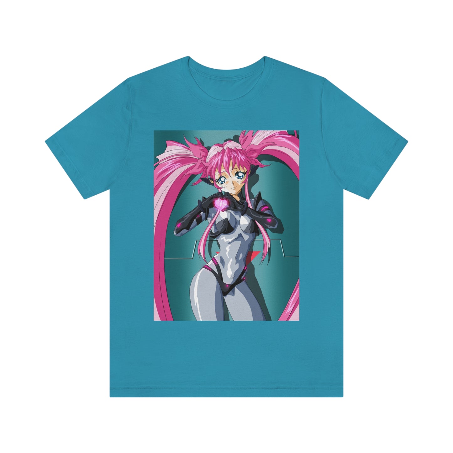 Yuimei hearts you just a little Unisex Jersey Short Sleeve Tee