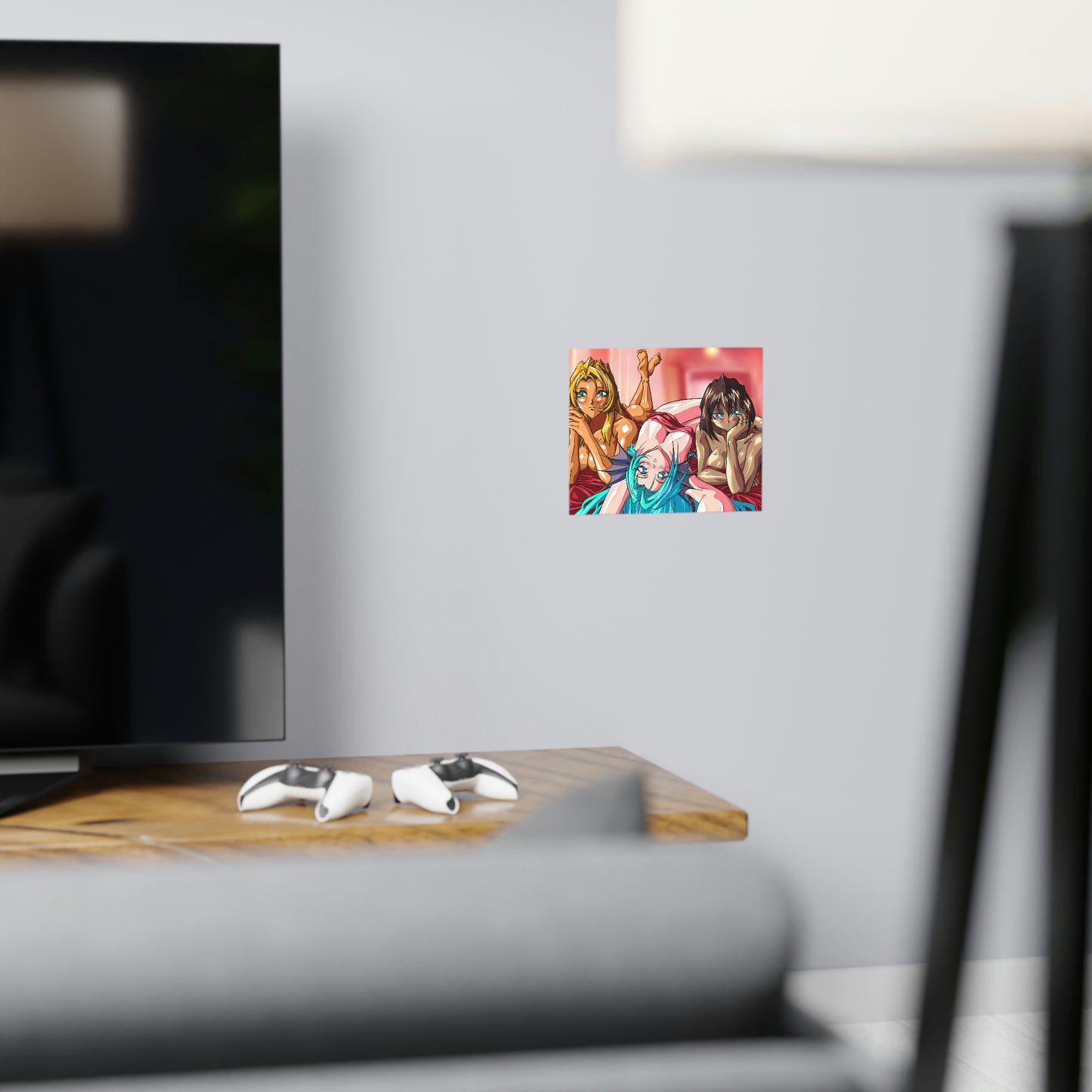 Sexy Freya, Aquarius and Osiris Horizontal Matte Poster
