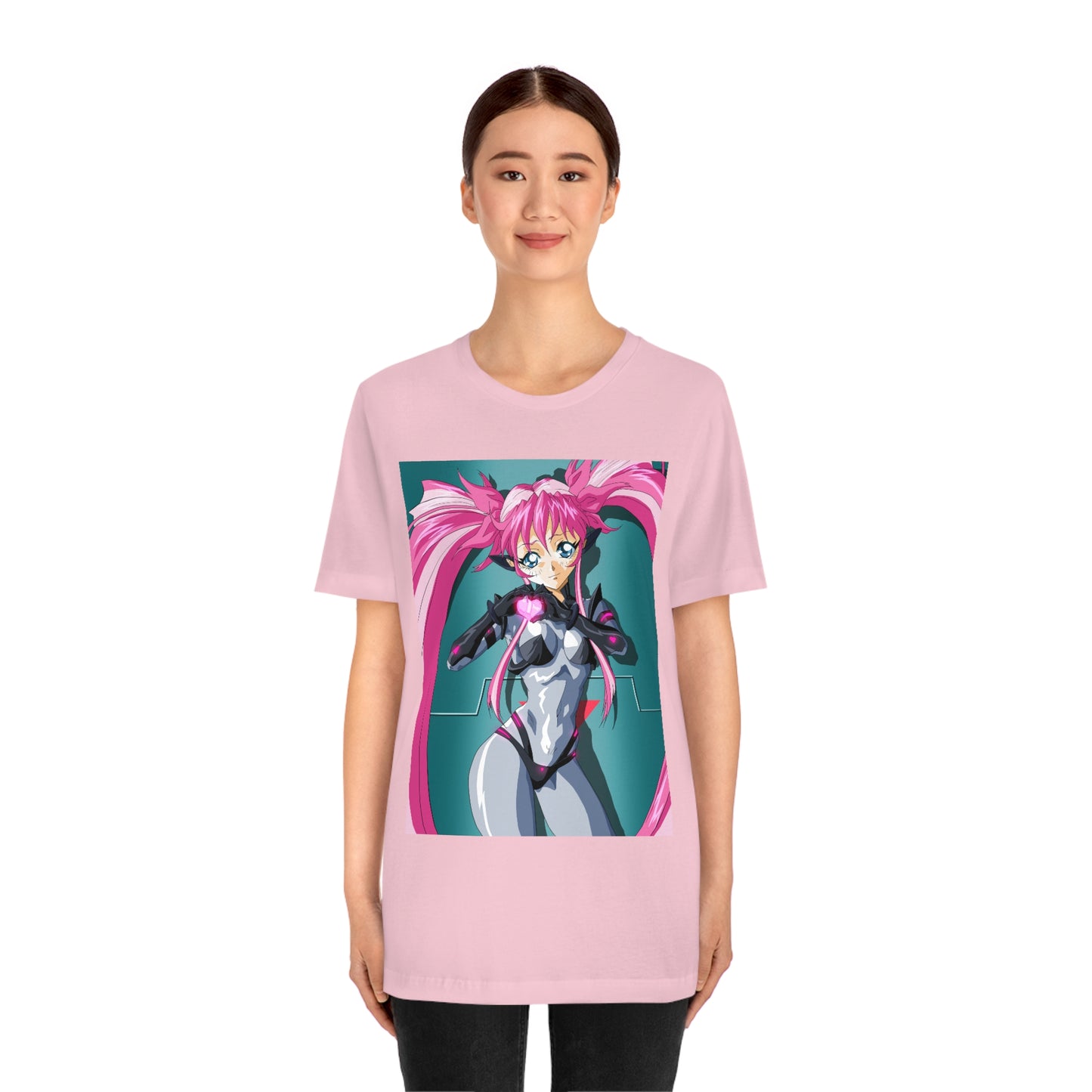 Yuimei hearts you just a little Unisex Jersey Short Sleeve Tee