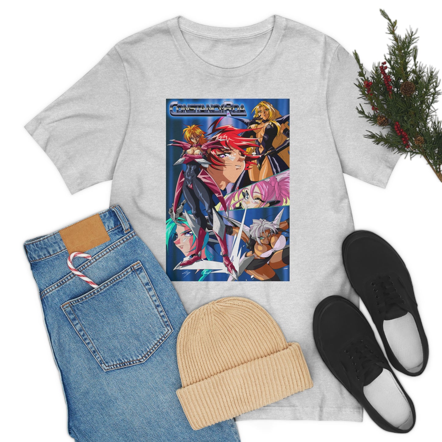 Constancy Roa poster art Unisex Jersey Short Sleeve Tee