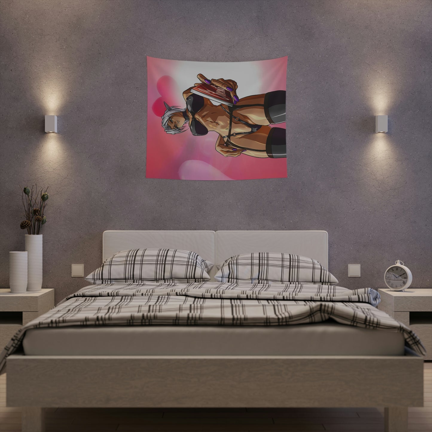 Valentines 2023 Misha sexy Wall Tapestry