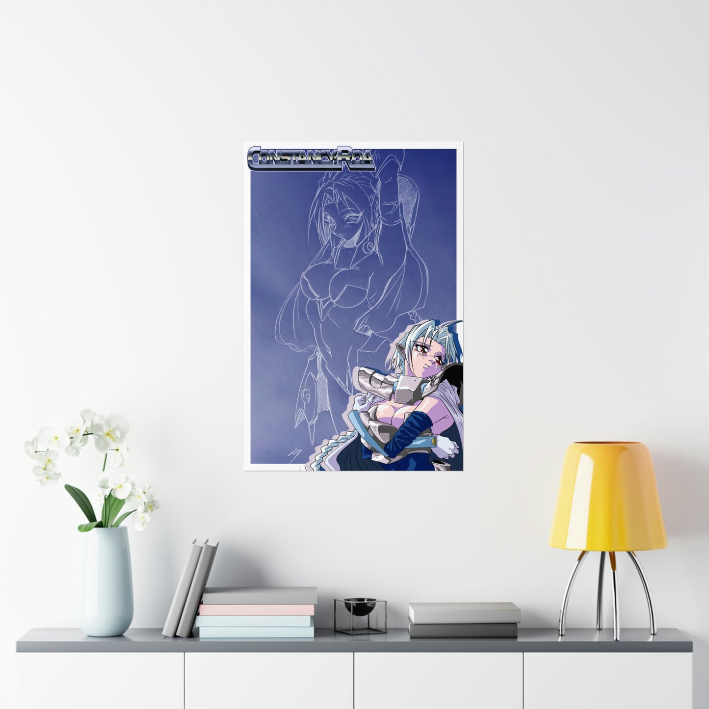 Adama artwork Premium Matte Vertical Poster