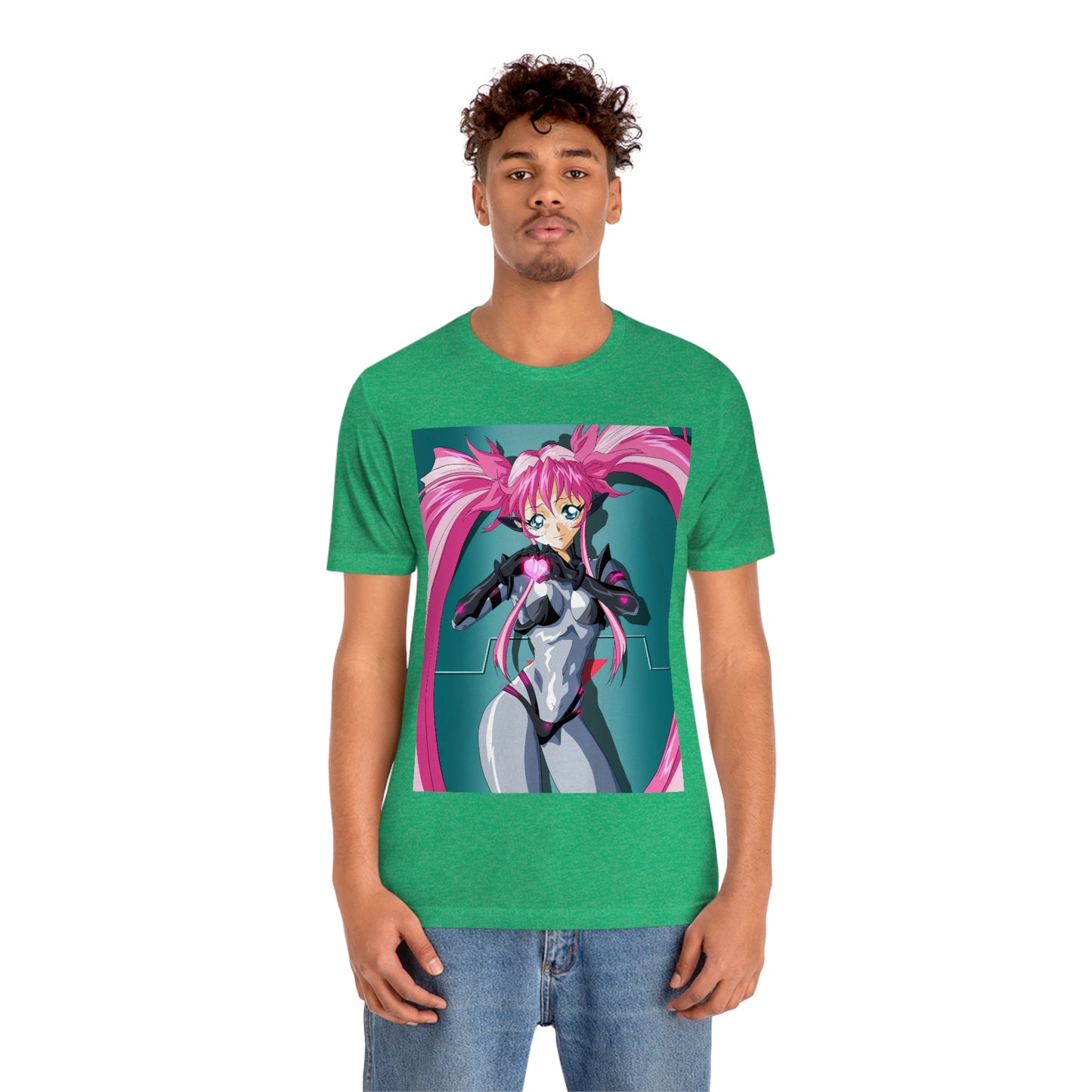 Yuimei hearts you just a little Unisex Jersey Short Sleeve Tee