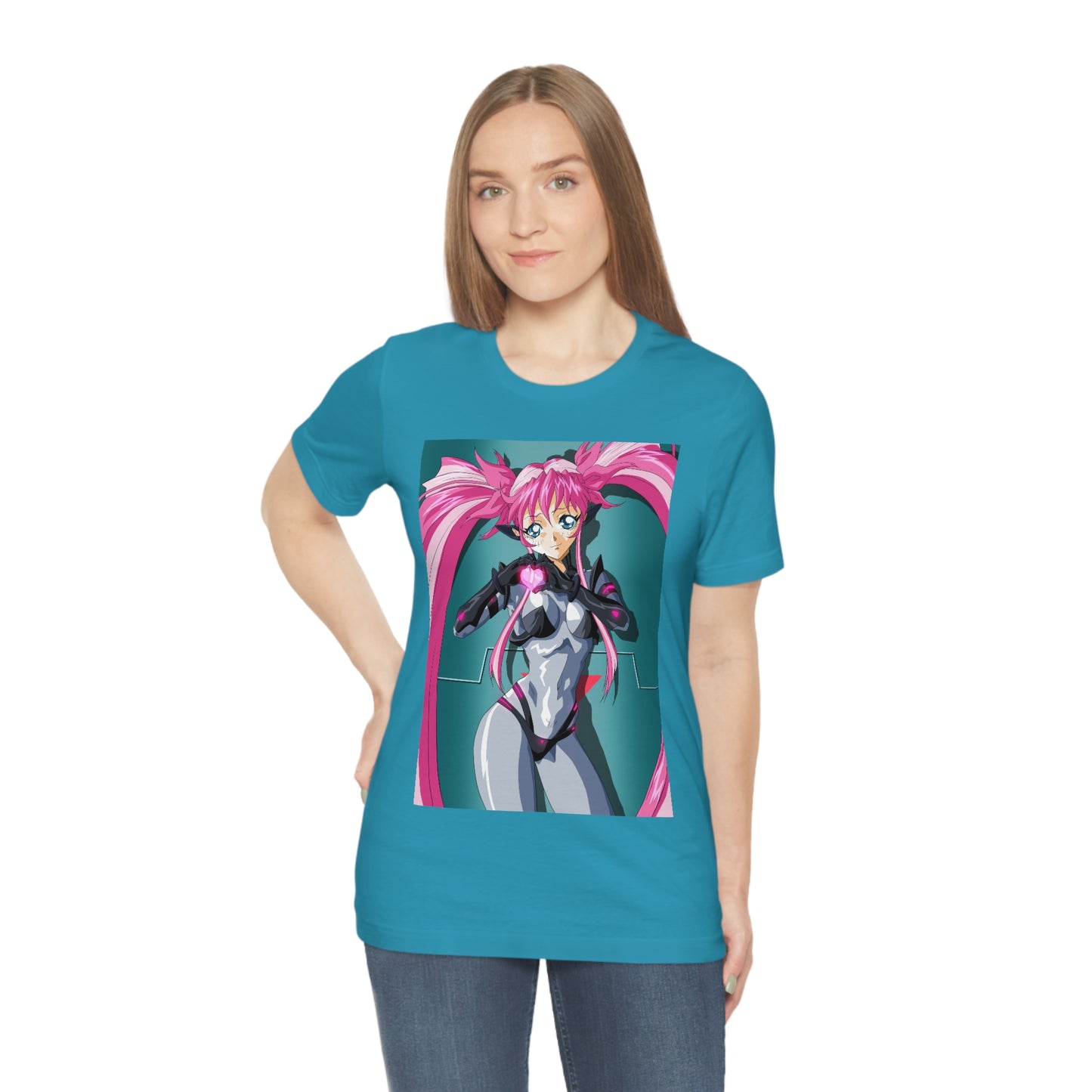 Yuimei hearts you just a little Unisex Jersey Short Sleeve Tee