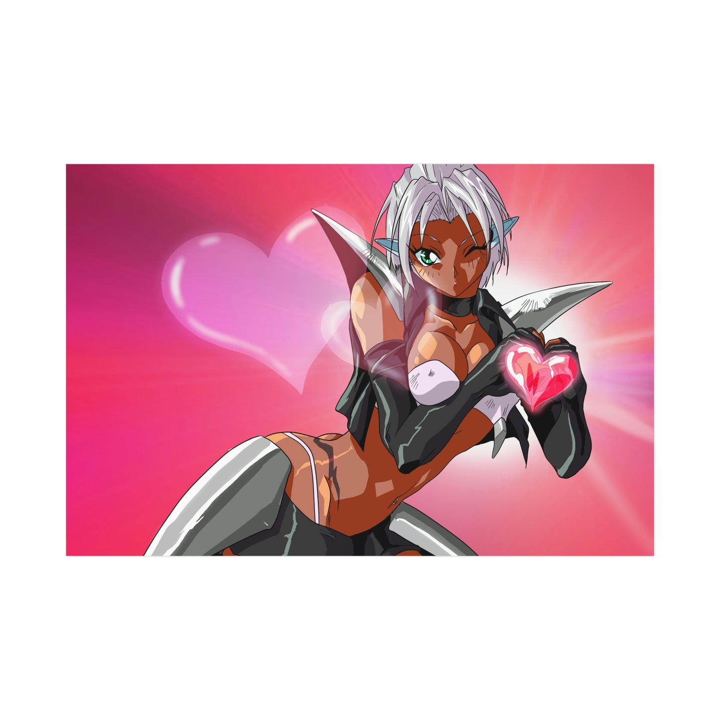 Valentine's Day Misha hearts you Poster