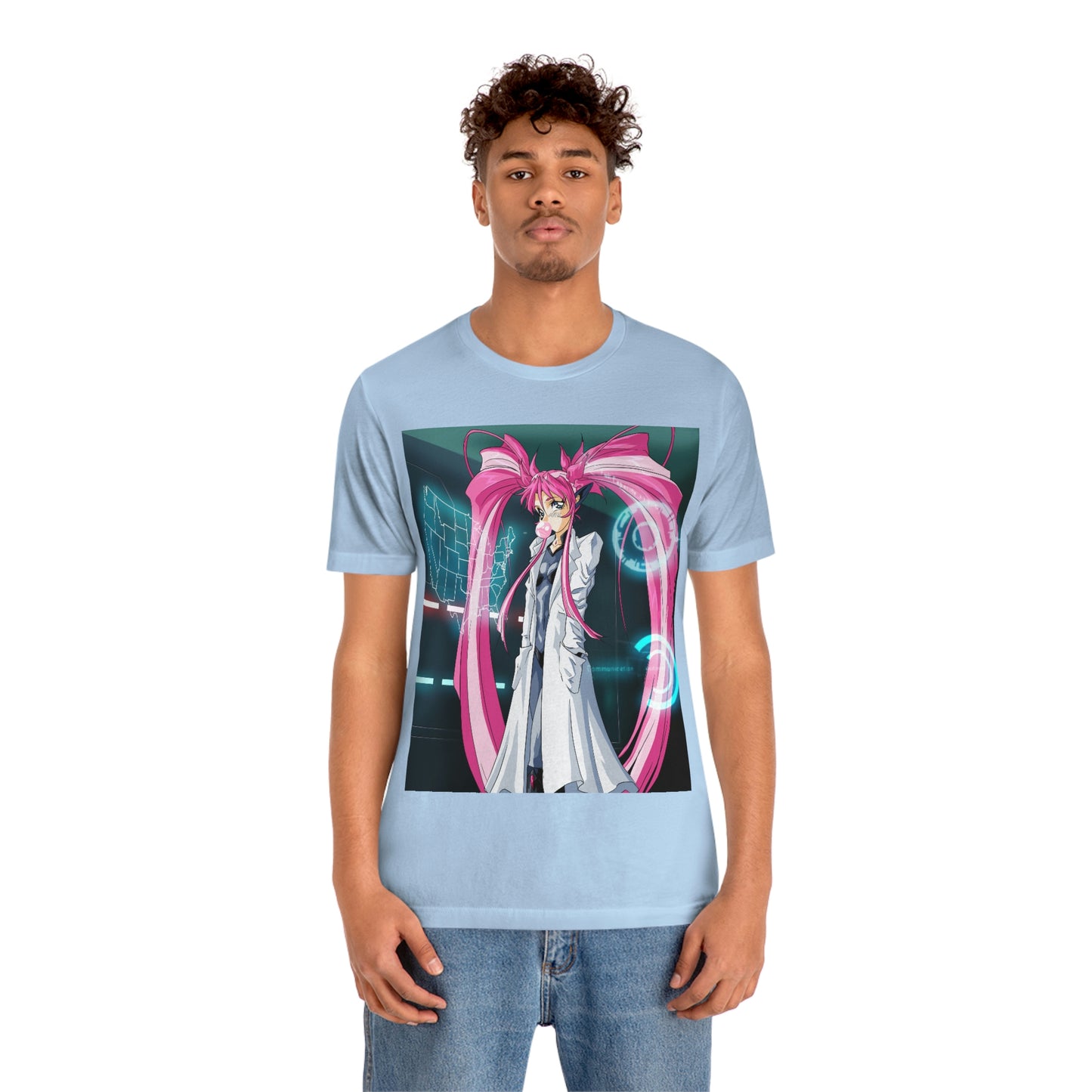 Yuimei definitely not plotting world domination Unisex Jersey Short Sleeve Tee