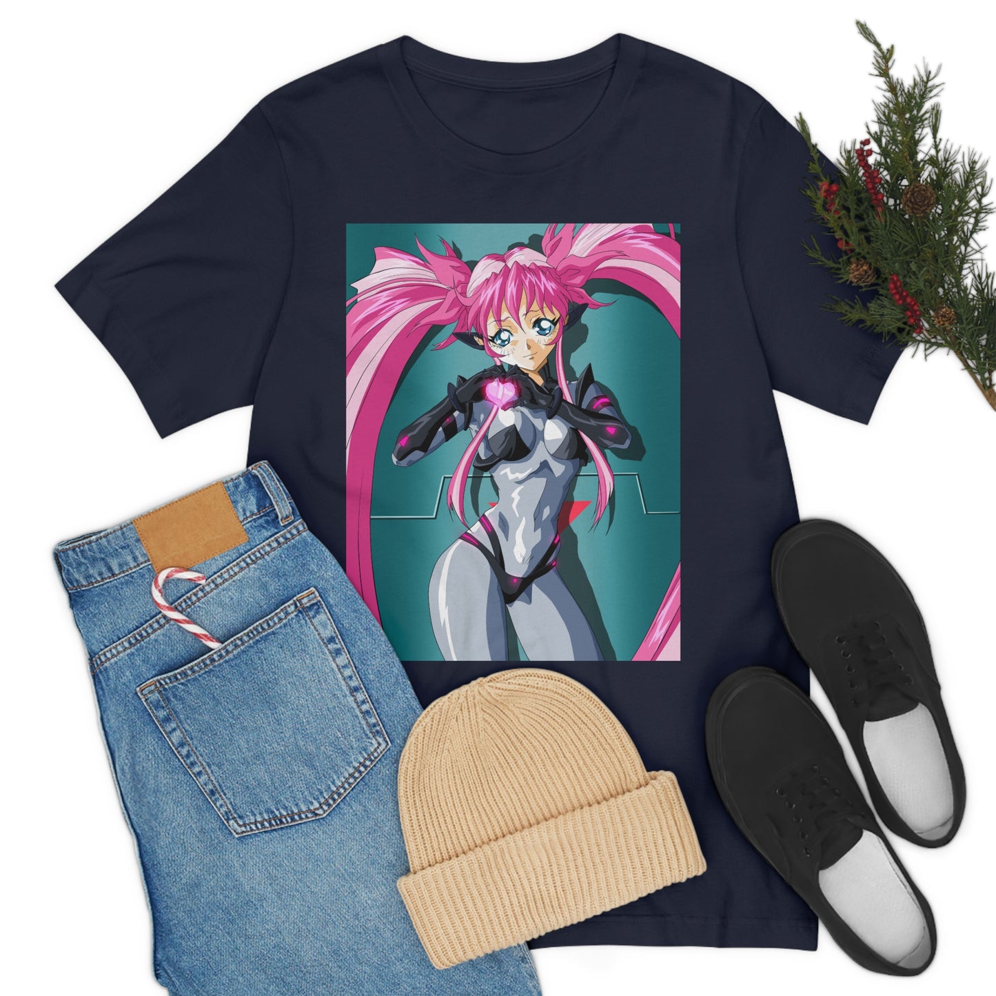 Yuimei hearts you just a little Unisex Jersey Short Sleeve Tee