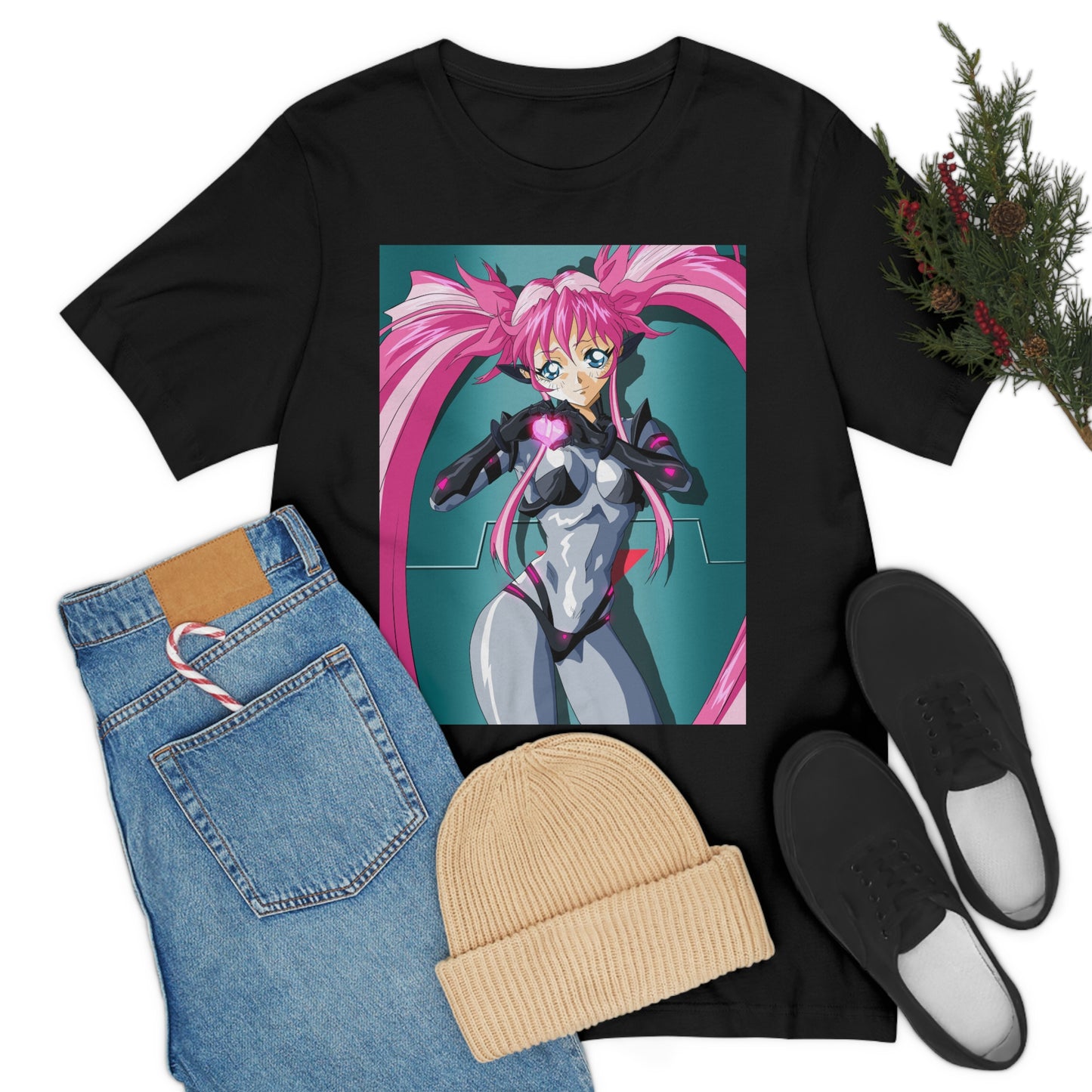 Yuimei hearts you just a little Unisex Jersey Short Sleeve Tee
