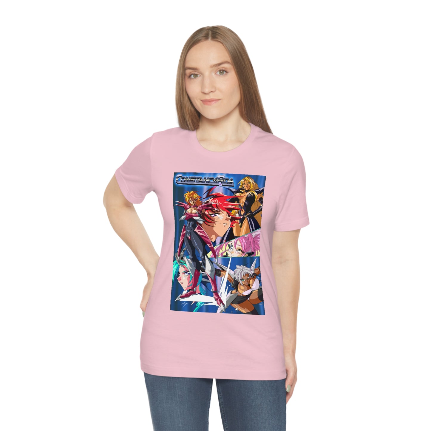 Constancy Roa poster art Unisex Jersey Short Sleeve Tee