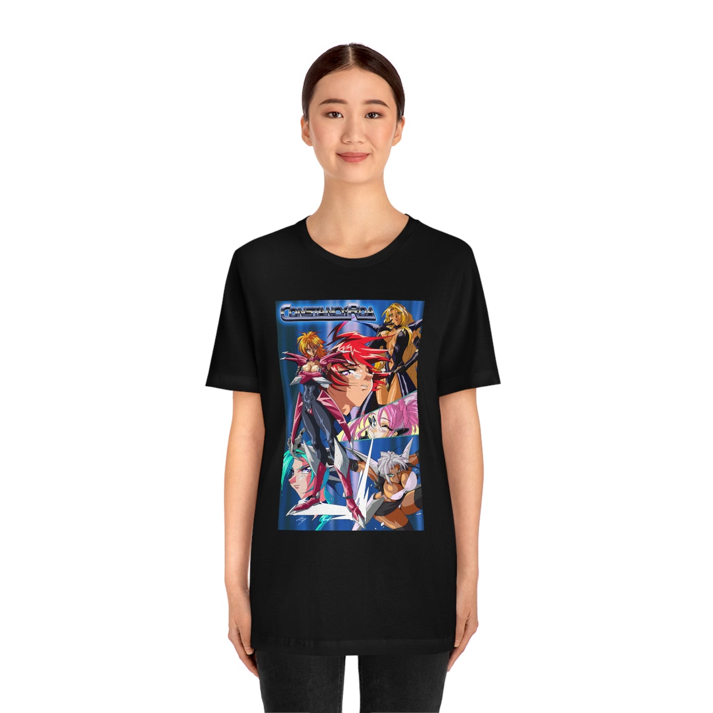 Constancy Roa poster art Unisex Jersey Short Sleeve Tee