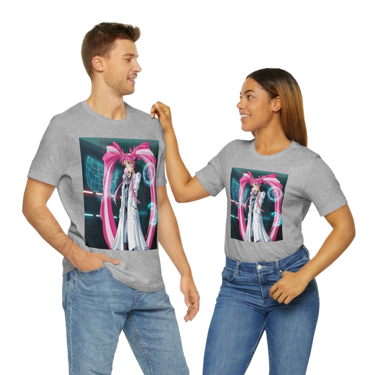 Yuimei definitely not plotting world domination Unisex Jersey Short Sleeve Tee