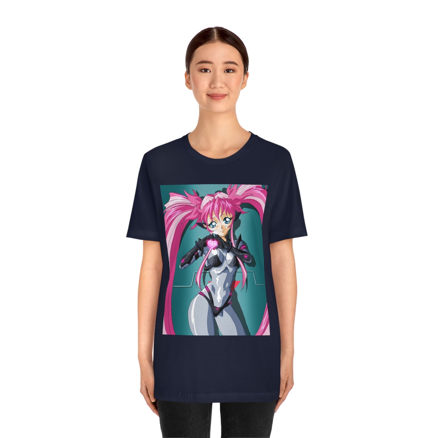Yuimei hearts you just a little Unisex Jersey Short Sleeve Tee