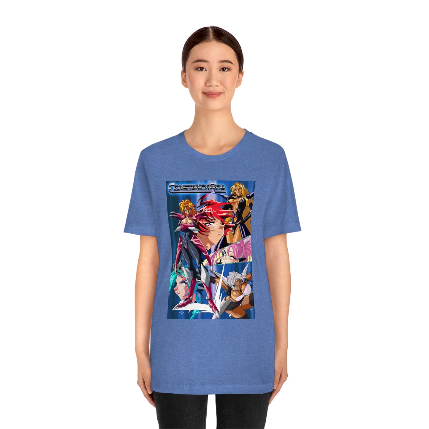 Constancy Roa poster art Unisex Jersey Short Sleeve Tee