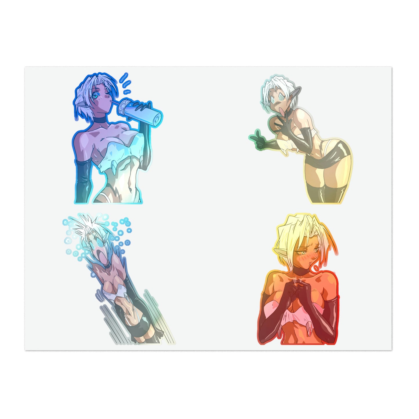 Misha cute and sexy Sticker Sheets