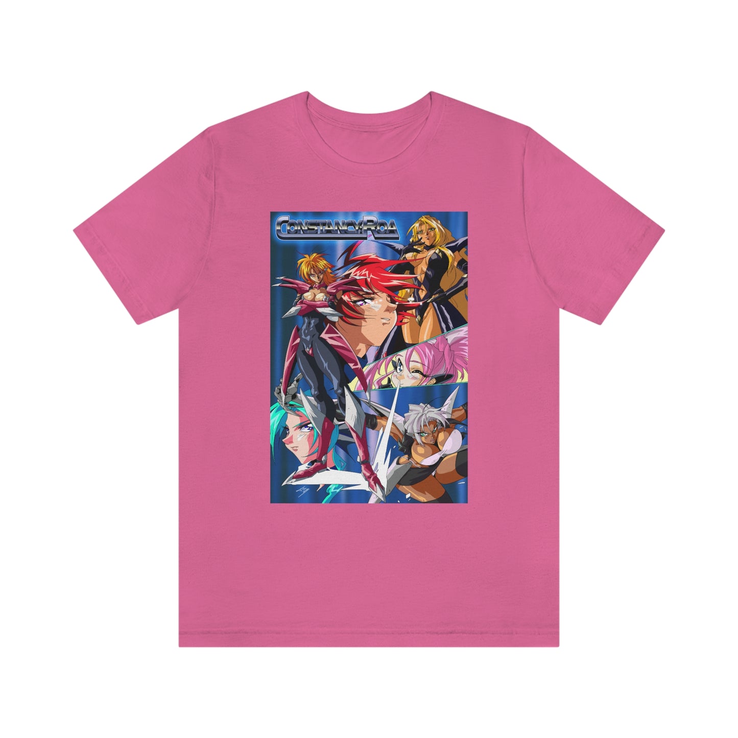 Constancy Roa poster art Unisex Jersey Short Sleeve Tee