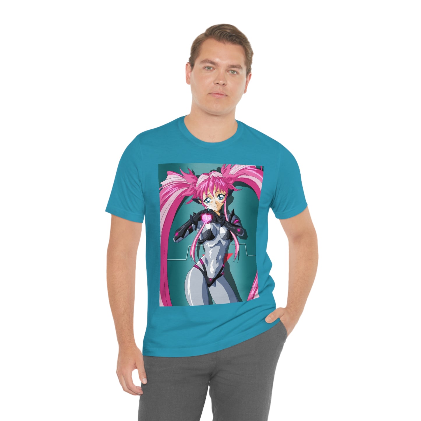 Yuimei hearts you just a little Unisex Jersey Short Sleeve Tee