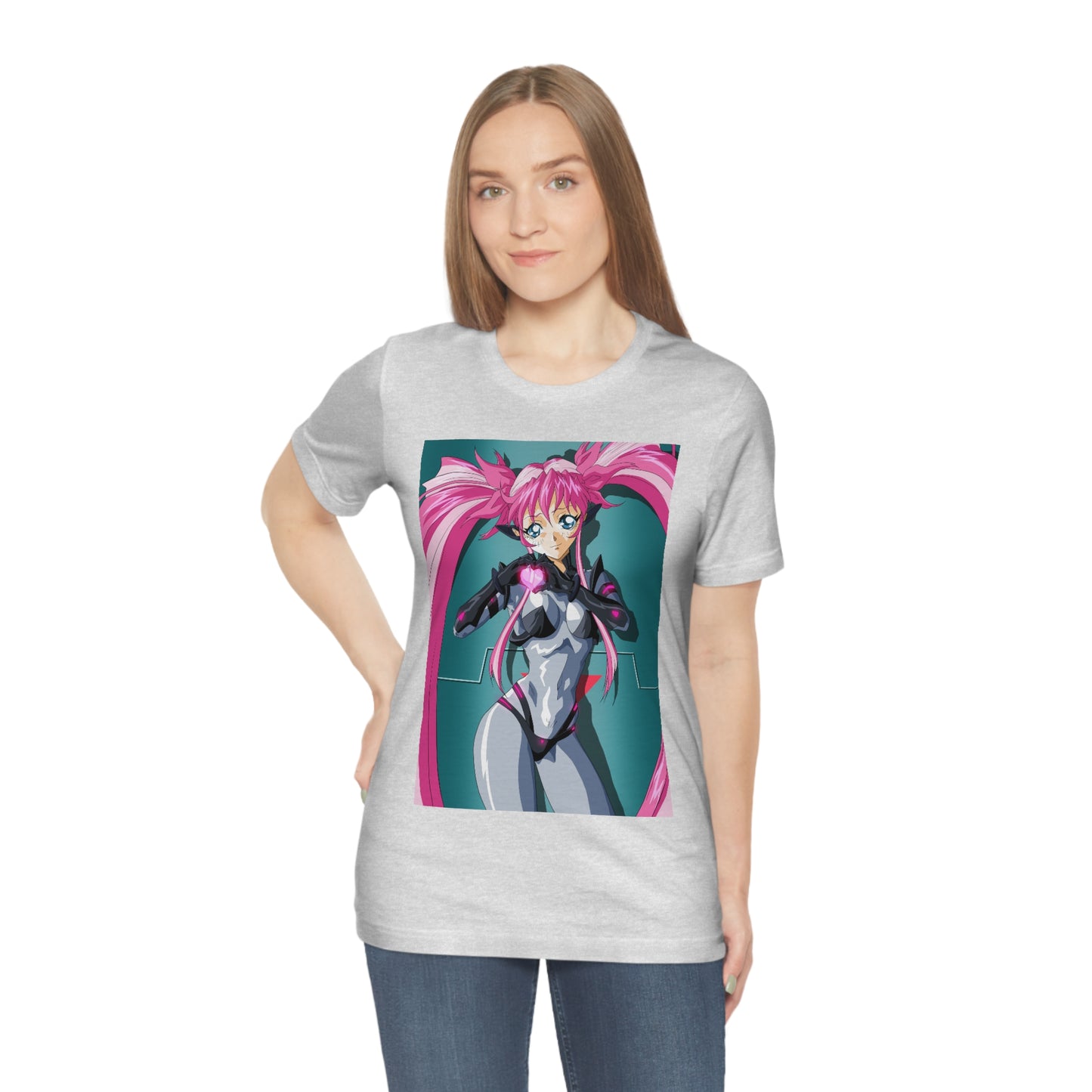 Yuimei hearts you just a little Unisex Jersey Short Sleeve Tee