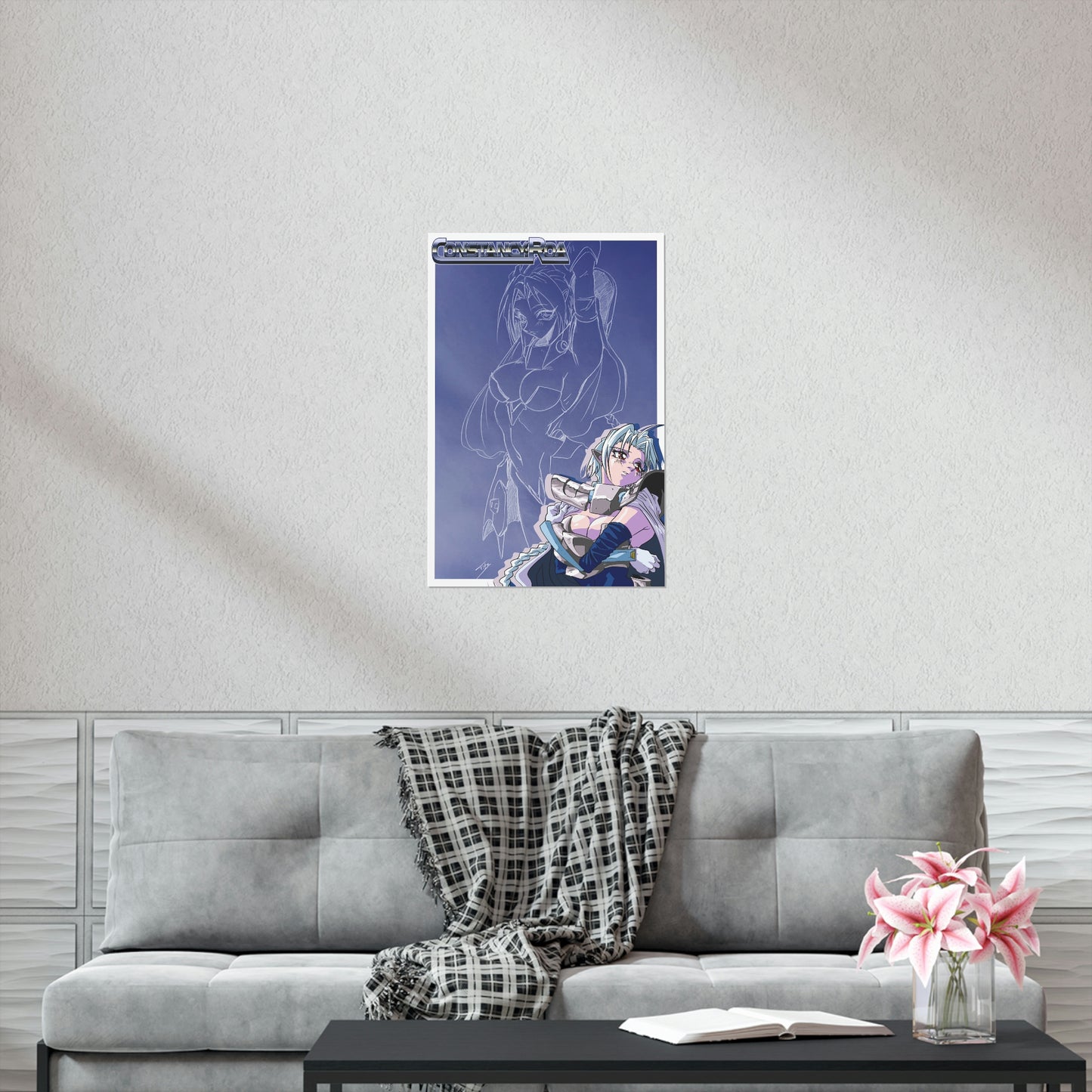 Adama artwork Premium Matte Vertical Poster