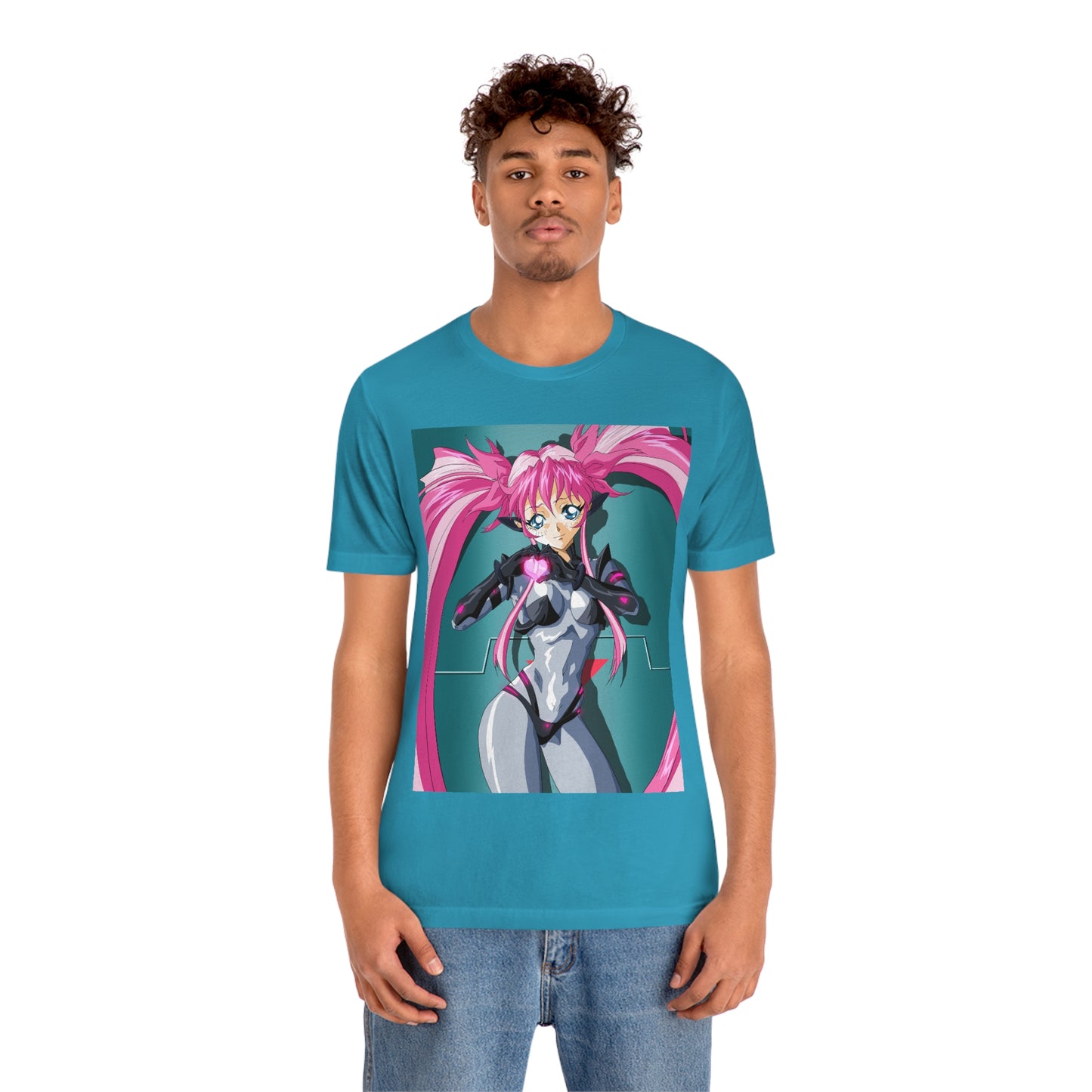 Yuimei hearts you just a little Unisex Jersey Short Sleeve Tee