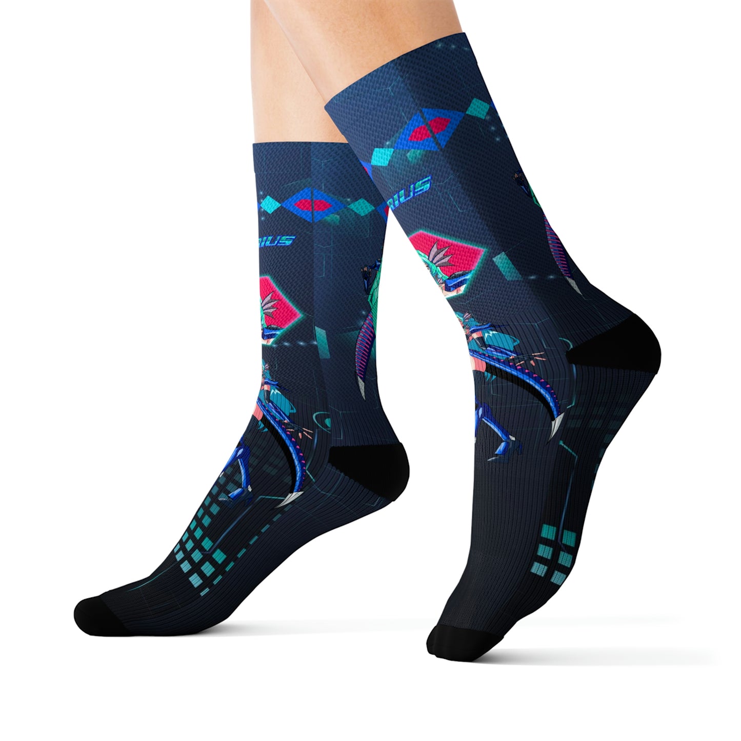 Elegant & Cool Aquarius Socks