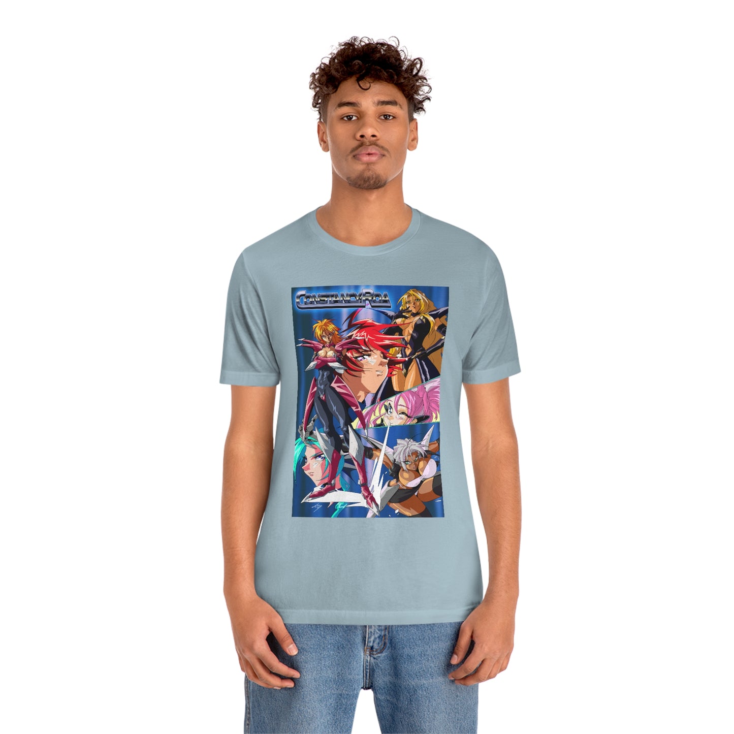Constancy Roa poster art Unisex Jersey Short Sleeve Tee